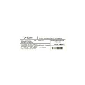 47480496aa Mopar Label