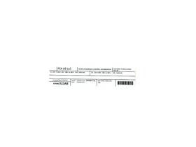 47480523ab Mopar Genuine Vehicle Emission Control Information Label