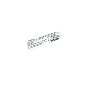 47480533aa Mopar Emission Label For 2017 Cherokee Jeep