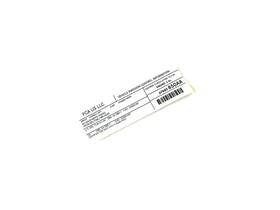 47480850aa Mopar Genuine Vehicle Emission Control Information Label