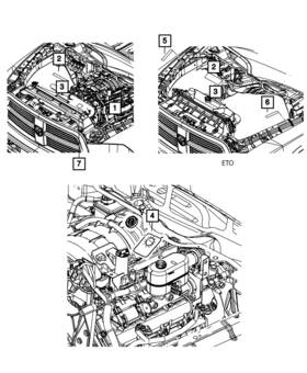 52014676aa Mopar Genuine Vehicle Emission Control Information Label