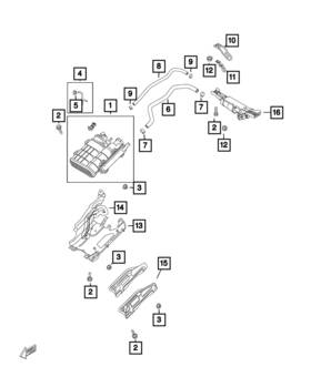 5281320aa Mopar Genuine Evaporative System Integrity Module Detector