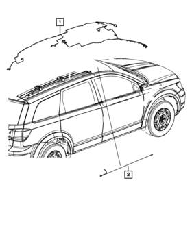 56046567ab Mopar Genuine Jumper Wiring