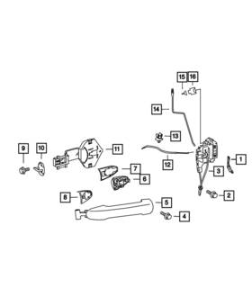 68011814aa Mopar Genuine Connector