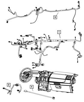 68024556ac Mopar Genuine Jumper Wiring
