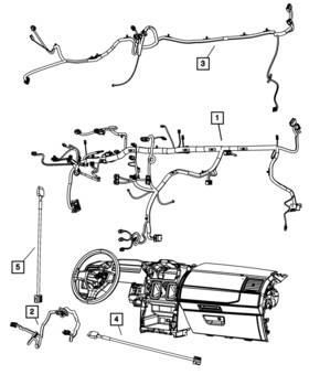 68062305aa Mopar Genuine Jumper Wiring 68062305aa Mopar Genuine Jumper Wiring