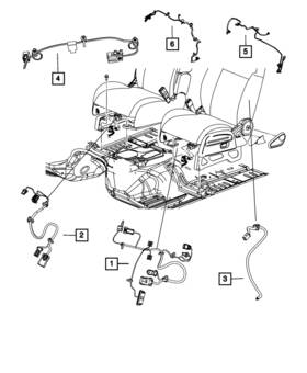 68071927aa Mopar Genuine Jumper Wiring 68071927aa Mopar Genuine Jumper Wiring