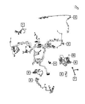 68165475ac Mopar Genuine Jumper Wiring