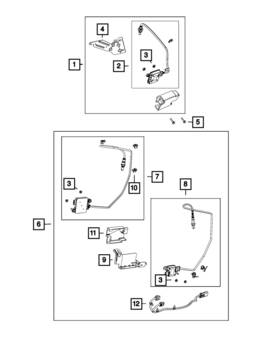 68194684ae Mopar Genuine Exhaust Sensor And Bracket 68194684ae Mopar Genuine Exhaust Sensor And Bracket