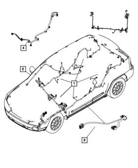 68198989aa Mopar Genuine Jumper Wiring 68198989aa Mopar Genuine Jumper Wiring