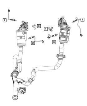 68213309aa Mopar Genuine Sensor Clip 68213309aa Mopar Genuine Sensor Clip