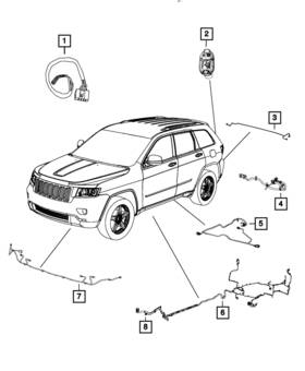 68232968ad Mopar Genuine Jumper Wiring 68232968ad Mopar Genuine Jumper Wiring