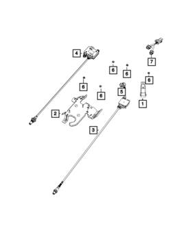 68242243aa Mopar Genuine Jumper Wiring