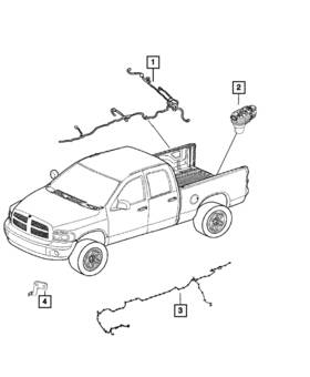 68256900ad Mopar Genuine Jumper Wiring 68256900ad Mopar Genuine Jumper Wiring