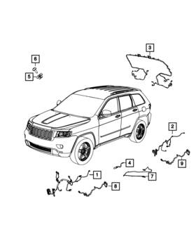 68264756ac Mopar Genuine Jumper Wiring Right