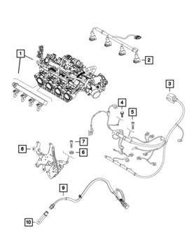68267910aa Mopar Genuine Engine Wiring 68267910aa Mopar Genuine Engine Wiring
