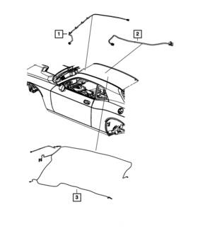 68270801ab Mopar Genuine Jumper Wiring