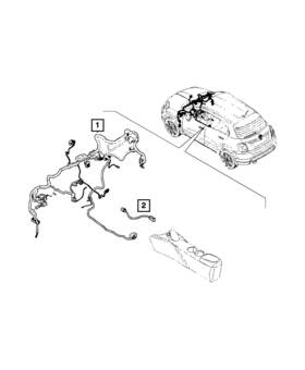 68286105aa Mopar Genuine Jumper - Wiring
