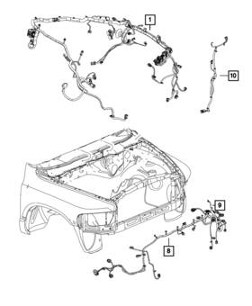 68299753aa Mopar 68299753ab Genuine Jumper - Wiring 68299753aa Mopar 68299753ab Genuine Jumper - Wiring