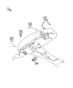 68314475aa Mopar Genuine Jumper Wiring 68314475aa Mopar Genuine Jumper Wiring