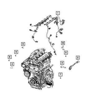 68347479ab Mopar Genuine Jumper Wiring 68347479ab Mopar Genuine Jumper Wiring