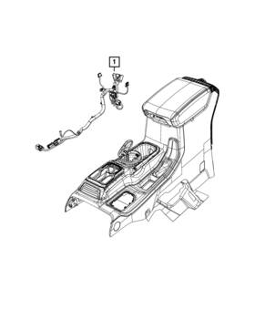 68350769ae Mopar Genuine Jumper Wiring 68350769ae Mopar Genuine Jumper Wiring