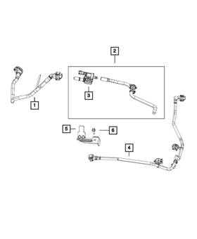 68351936ab Mopar Genuine Vapor Purge Harness