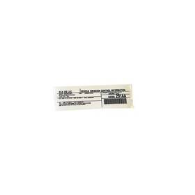 68366291aa Mopar Label 68366291aa Mopar Label