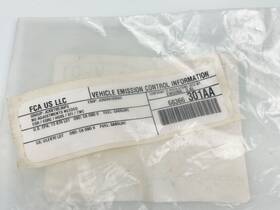 68366301aa Mopar Vehicle Emission Control Information Label Us Canada 68366301aa Mopar Vehicle Emission Control Information Label Us Canada