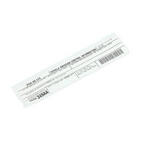 68366349aa Mopar Emission Label