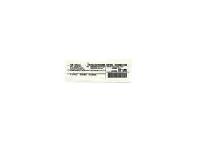 68406477aa Mopar Genuine Vehicle Emission Control Information Label Canada Us
