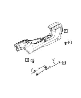 68410441aa Mopar Genuine Jumper Wiring
