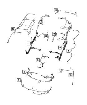 68420991ab Mopar Genuine Jumper Wiring 68420991ab Mopar Genuine Jumper Wiring