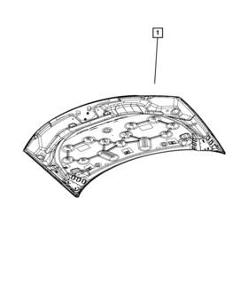 68470508aa Mopar Genuine Vehicle Emission Control Information Label
