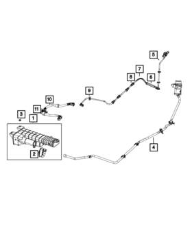 68536884aa Mopar Genuine Fuel Sensor And Tube