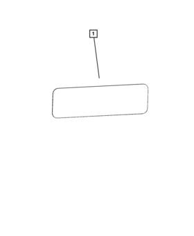 68618972aa Mopar Genuine Vehicle Emission Control Information Label
