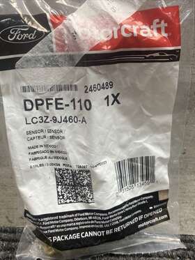 Dpfe-110 Motorcraft Exhaust Gas Differential Pressure Sensor Dpfe-110 Motorcraft Exhaust Gas Differential Pressure Sensor