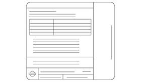 14805-6lw0a Nissan Genuine Emission Label