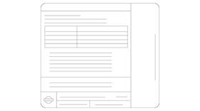 14805-9am0a Nissan Genuine Emission Label 14805-9am0a Nissan Genuine Emission Label