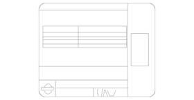14805-9mg0a Nissan Genuine Emission Label