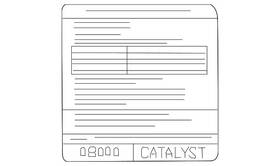 14805-zc00a Nissan Genuine Emission Label