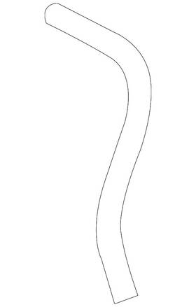 14912-zs60b Nissan Genuine Evaporator Tube 14912-zs60b Nissan Genuine Evaporator Tube