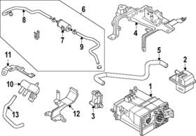 18791-7lg0a Nissan Genuine Drain Hose
