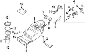 18791-9bu1b Nissan Genuine Drain Hose 18791-9bu1b Nissan Genuine Drain Hose