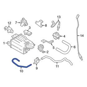 149123ja2b Nissan Oe For Pathfinder 18-20 Evaporative Emissions System Lines