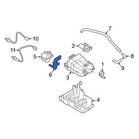 149535rl0a Nissan Oe For Versa 2020-2024 Vapor Canister Filter Bracket