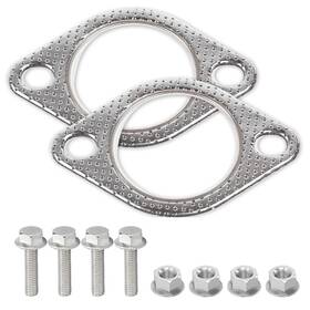 On-160-cegk Ongfuwu 2pcs Car Exhaust Gasket 3 Inch 2-bolt Pipe Flange