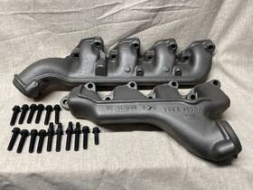 C9ze-9430-arm Pcs 1969 1970 Boss 302 Exhaust Manifold And Bolt Kit. Mustang Cougar New Usa