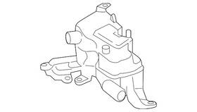 0pc-115-099-b Porsche Genuine Oil Separator 0pc-115-099-b Porsche Genuine Oil Separator