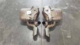 333.po1x03 Porsche 03 911 996 Carrera 3.6l Rear Exhaust Muffler Set Pair